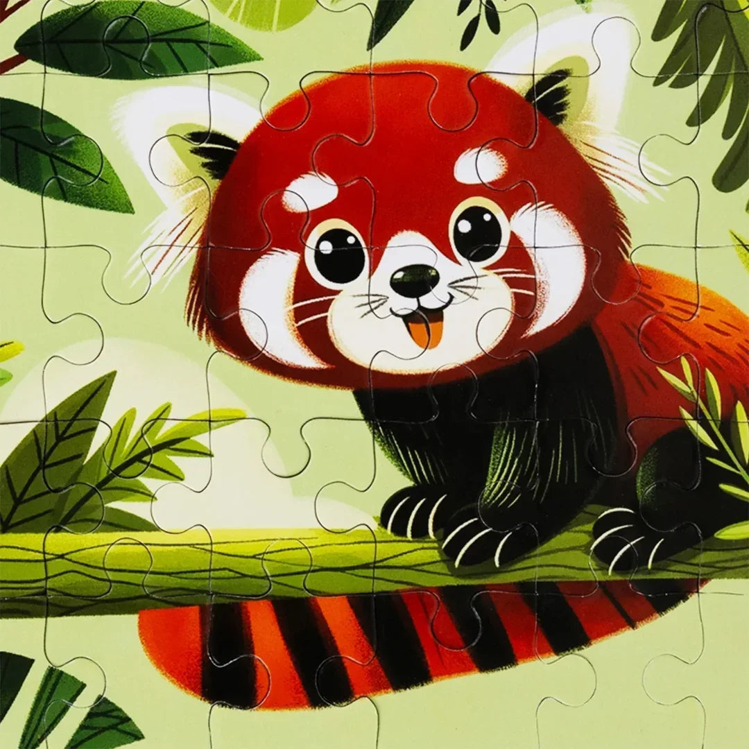 Jigsaw Nation Forest Friends 4-in-1 Puzzle Set | 35 Piece Animal Puzzles for Kids (Ages 3–5)