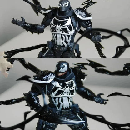 Revoltech Amazing Yamaguchi Agent Venom Action Figure – Marvel Comics Collectible
