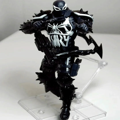 Revoltech Amazing Yamaguchi Agent Venom Action Figure – Marvel Comics Collectible