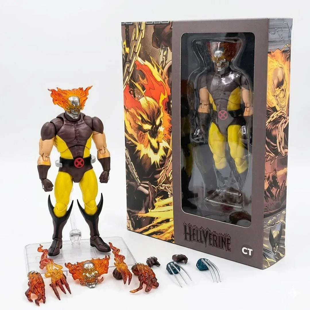 Hellverine Action Figure  6 Inch – Collectible Edition
