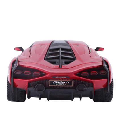 Bburago 1:24 Lamborghini Sián FKP 37 Red Diecast Model Car – Premium Supercar Collectible