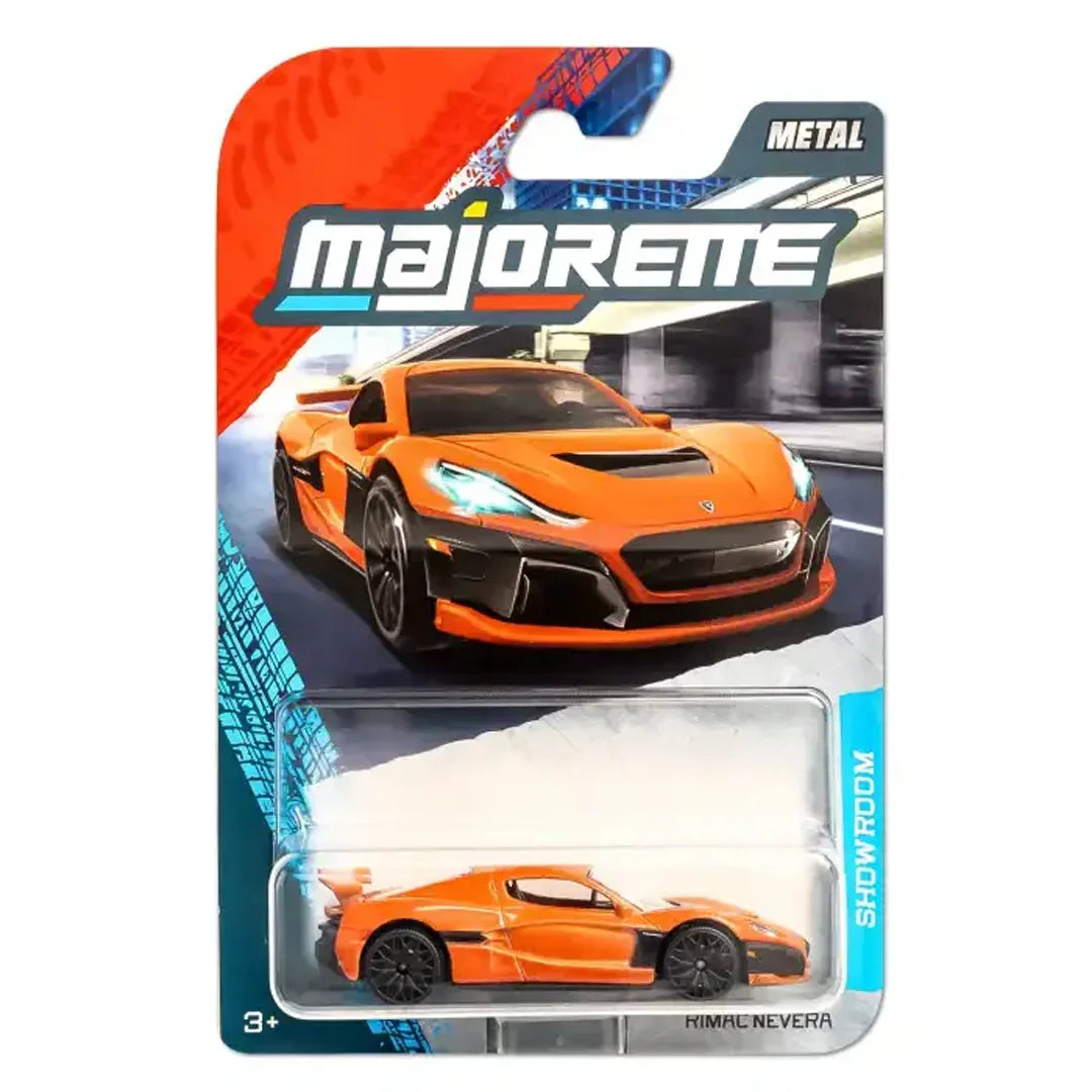 Majorette Rimac Nevera Showroom 1:64 Die-Cast Car | Electric Hypercar Model with Moving Parts | Metal Body | Showroom Series | 3+