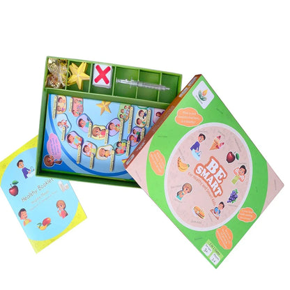 Be Smart – Healthy and Smart Kids | Educational Board Game (2 in 1 Game)