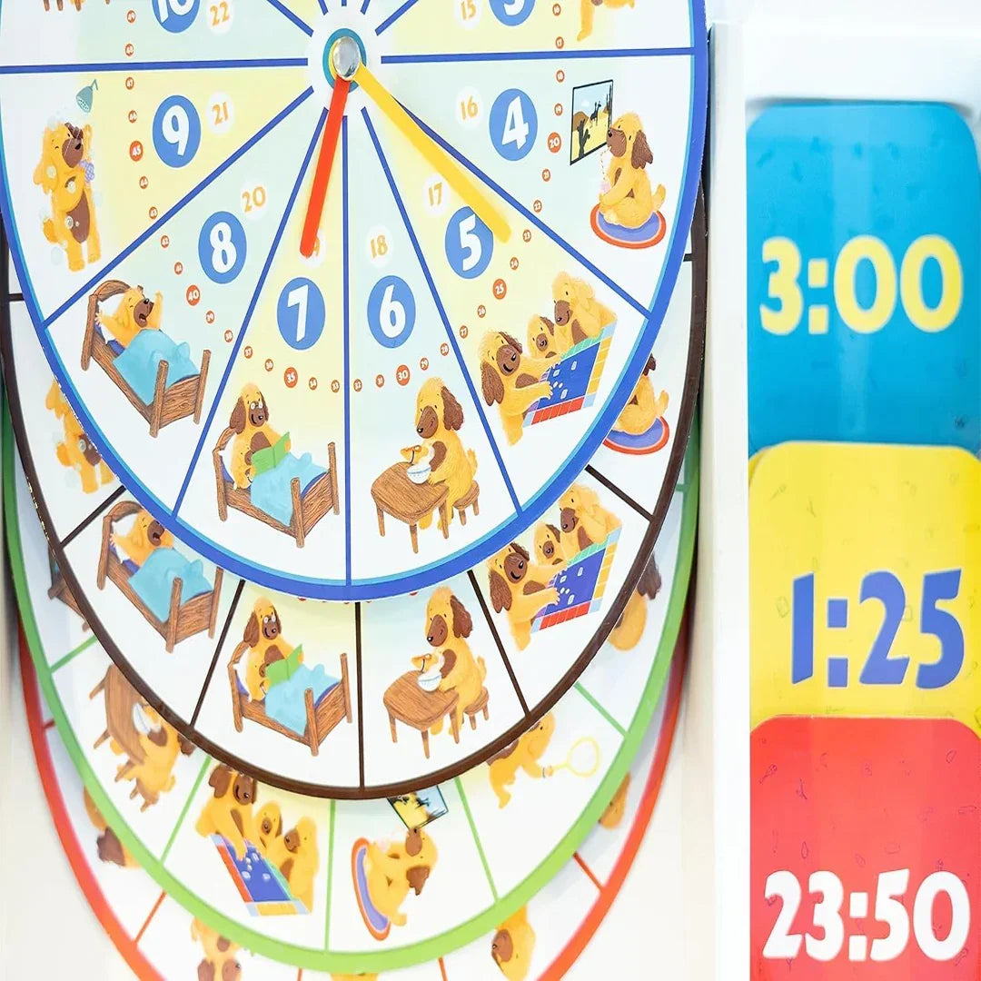 YUKA CHAMPS Tik-Tok Tick – Learn to Read Time Educational Board Game (Ages 4–12)