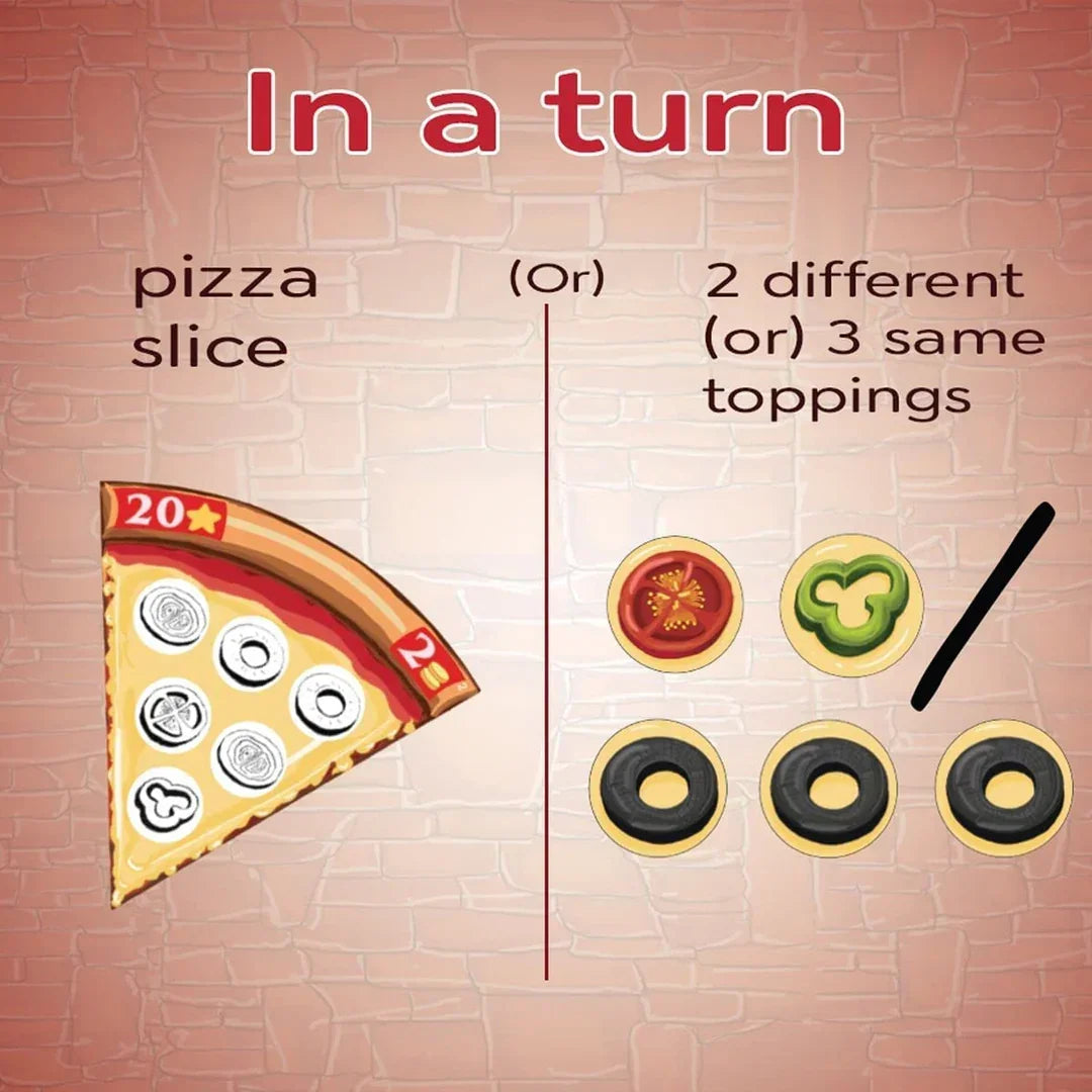 Top Up Your Pizza – Fun Family Strategy Board Game (Ages 5–99)