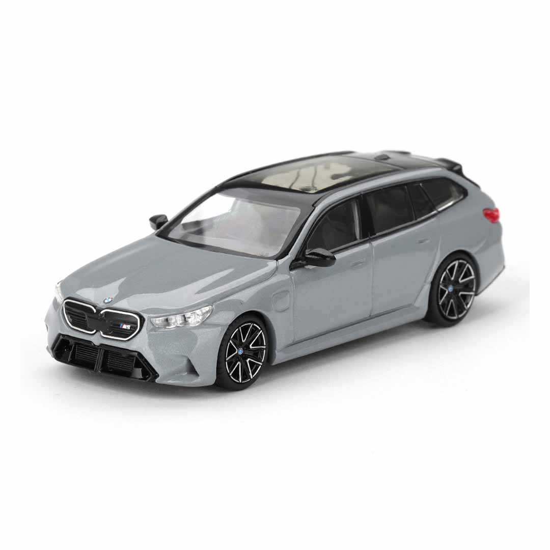 MINI GT 1:64 BMW M5 Touring Brooklyn Grey Metallic Die-Cast Model Car