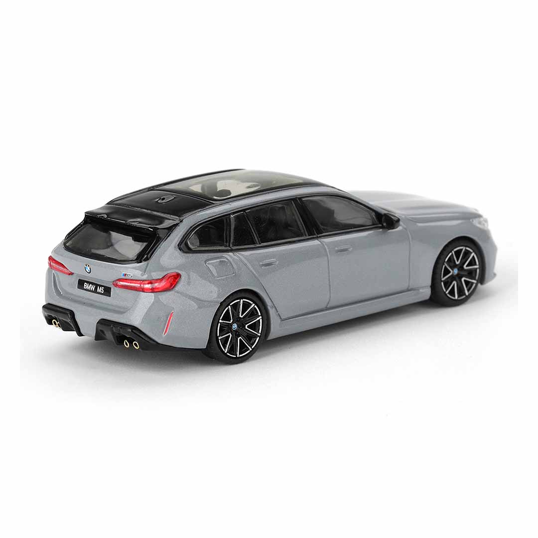 MINI GT 1:64 BMW M5 Touring Brooklyn Grey Metallic Die-Cast Model Car