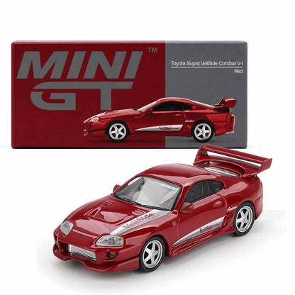 MINI GT 1:64 Toyota Supra VeilSide Combat V-I Red Die-Cast Model Car