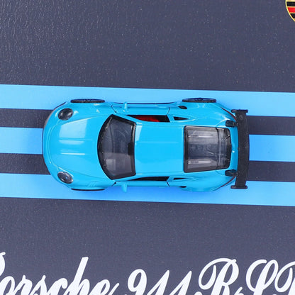 3D Porsche 911 RSR Decorative Wall Frame – 40x40 cm | Premium Car Wall Art for Racing Enthusiasts & Collectors | Sleek Decor & Ideal Gift for Supercar Lovers - Jaiman Toys