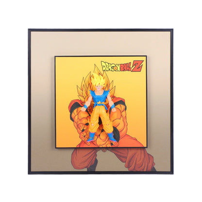 3D Demon Slayer Action Figure Decorative Wall Frames – 40x40 cm | Perfect for Racing Enthusiasts | Eye-Catching Room Decor | Ideal Gift for Bike Lovers & Collectors - Jaiman Toys