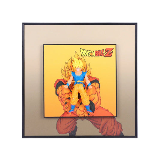 3D Demon Slayer Action Figure Decorative Wall Frames – 40x40 cm | Perfect for Racing Enthusiasts | Eye-Catching Room Decor | Ideal Gift for Bike Lovers & Collectors - Jaiman Toys