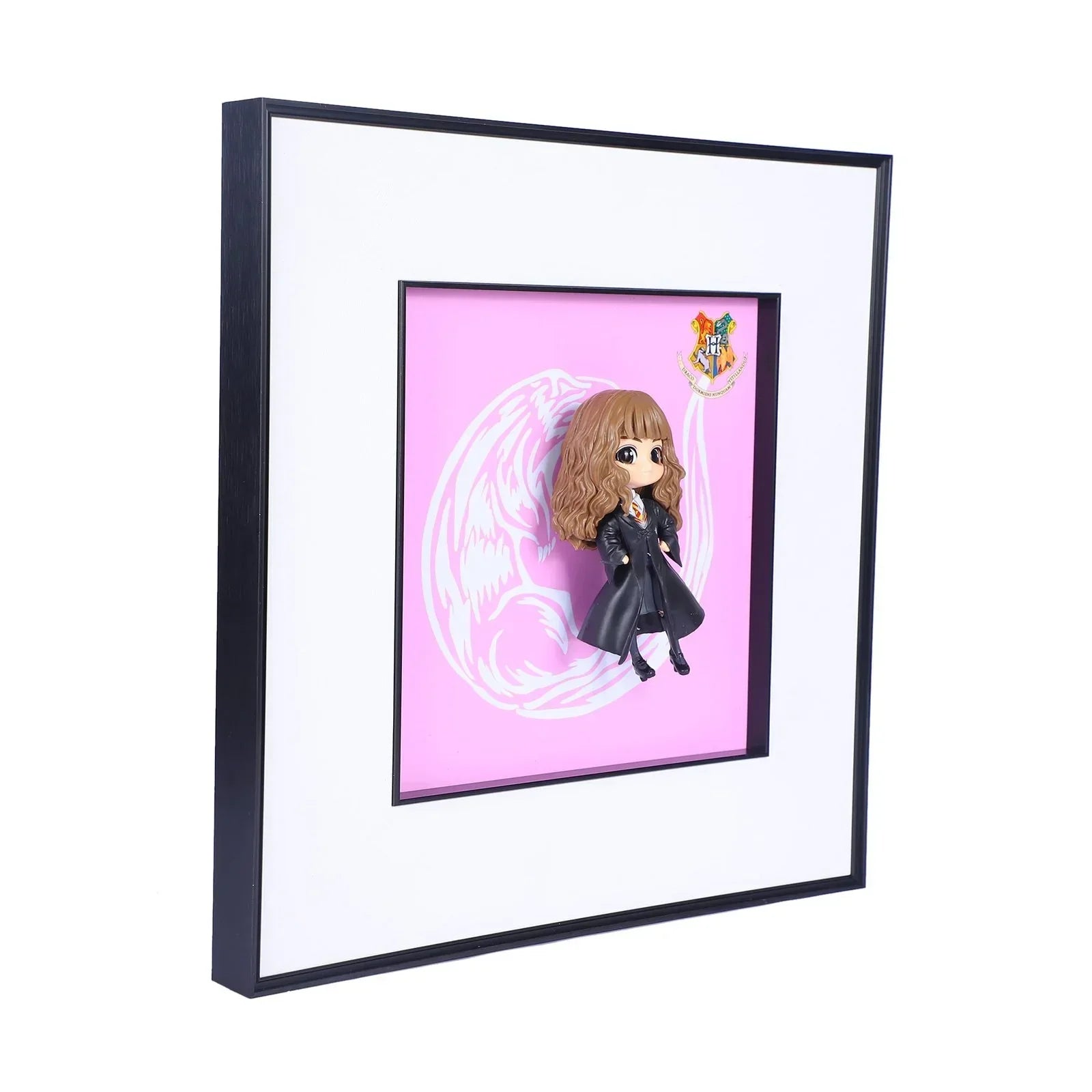 3D Hermione Granger Harry Potter Decorative Wall Frame – 40x40 cm | Magical Wall Art for Potterheads & Collectors | Premium Decor & Enchanting Gift for Wizarding World Fans - Jaiman Toys