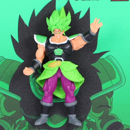 3D Broly From Dragon Ball Decorative Wall Frames – 40x40 cm | Dynamic Superhero Wall Art for Collectors - Jaiman Toys