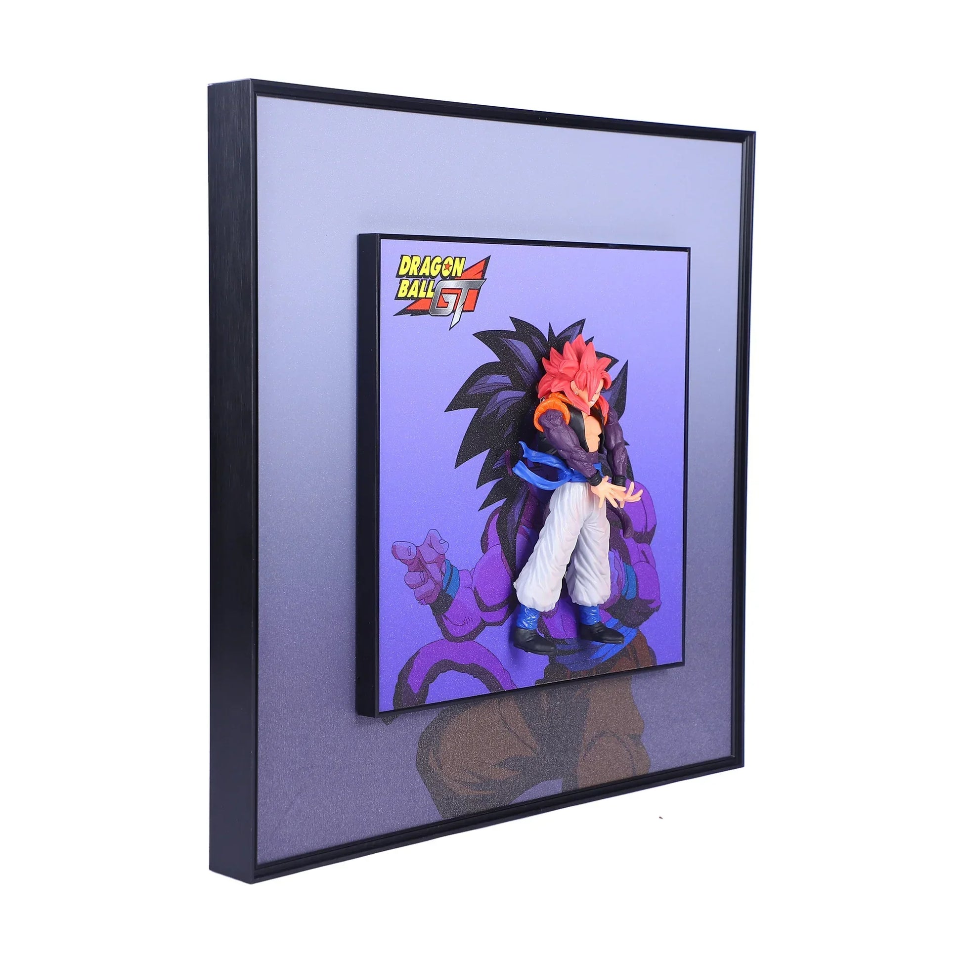3D Goku From Dragon Ball Decorative Wall Frames – 40x40 cm | Dynamic Superhero Wall Art for Collector - Jaiman Toys