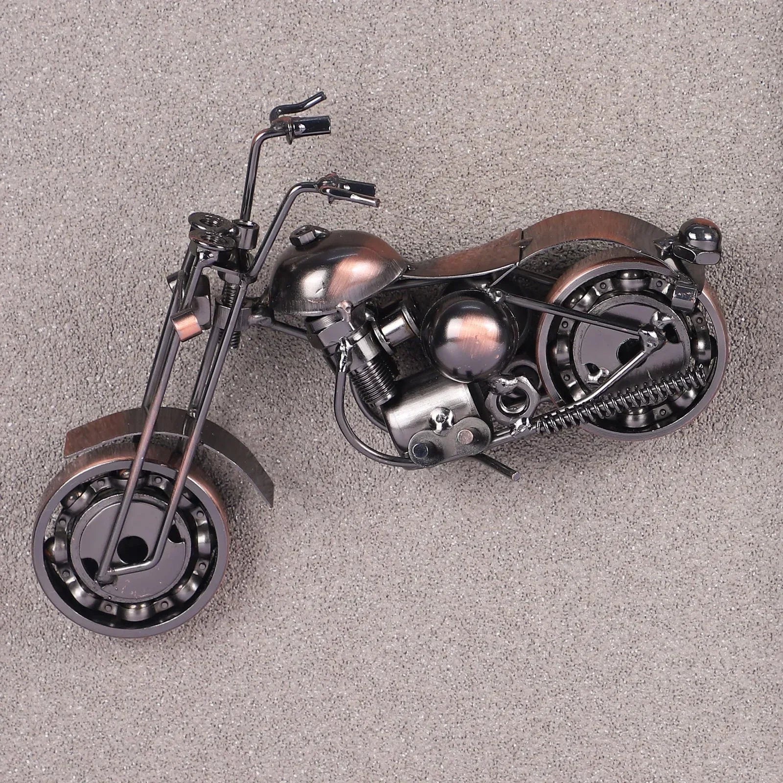3D Die-Cast Harley Davidson Motorcycle in Decorative Glass Frame – Rev Up Your Wall Décor with Iconic Metal Art - Jaiman Toys