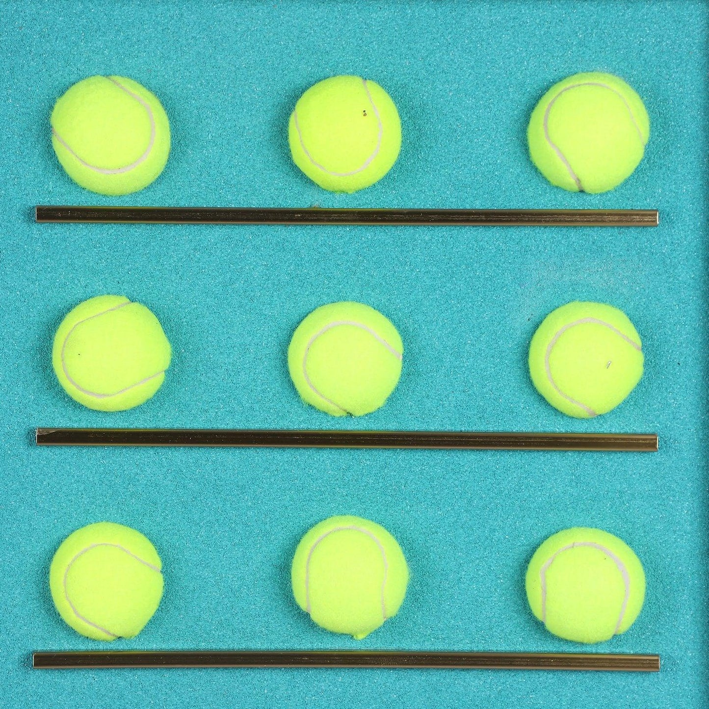3D Tennis Racket with Tennis Ball 55x28 cm Decorative Wall Frame – Elevate Your Space with Sporting Elegance - Jaiman Toys