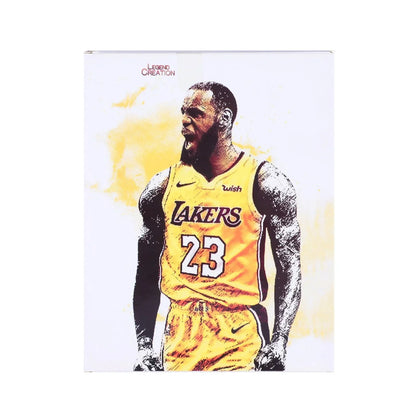 LeBron James Action Figure with Championship Accessories - Jaiman Toys