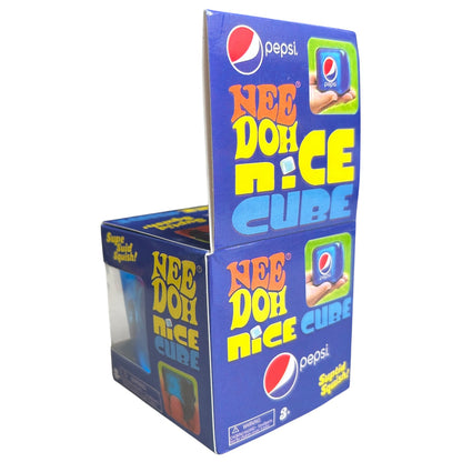 Pepsi Nee Doh Nice Cube | Super Solid Squish Sensory Stress Relief Toy | Premium Gel Squishy Cube