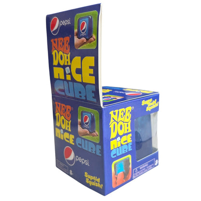 Pepsi Nee Doh Nice Cube | Super Solid Squish Sensory Stress Relief Toy | Premium Gel Squishy Cube