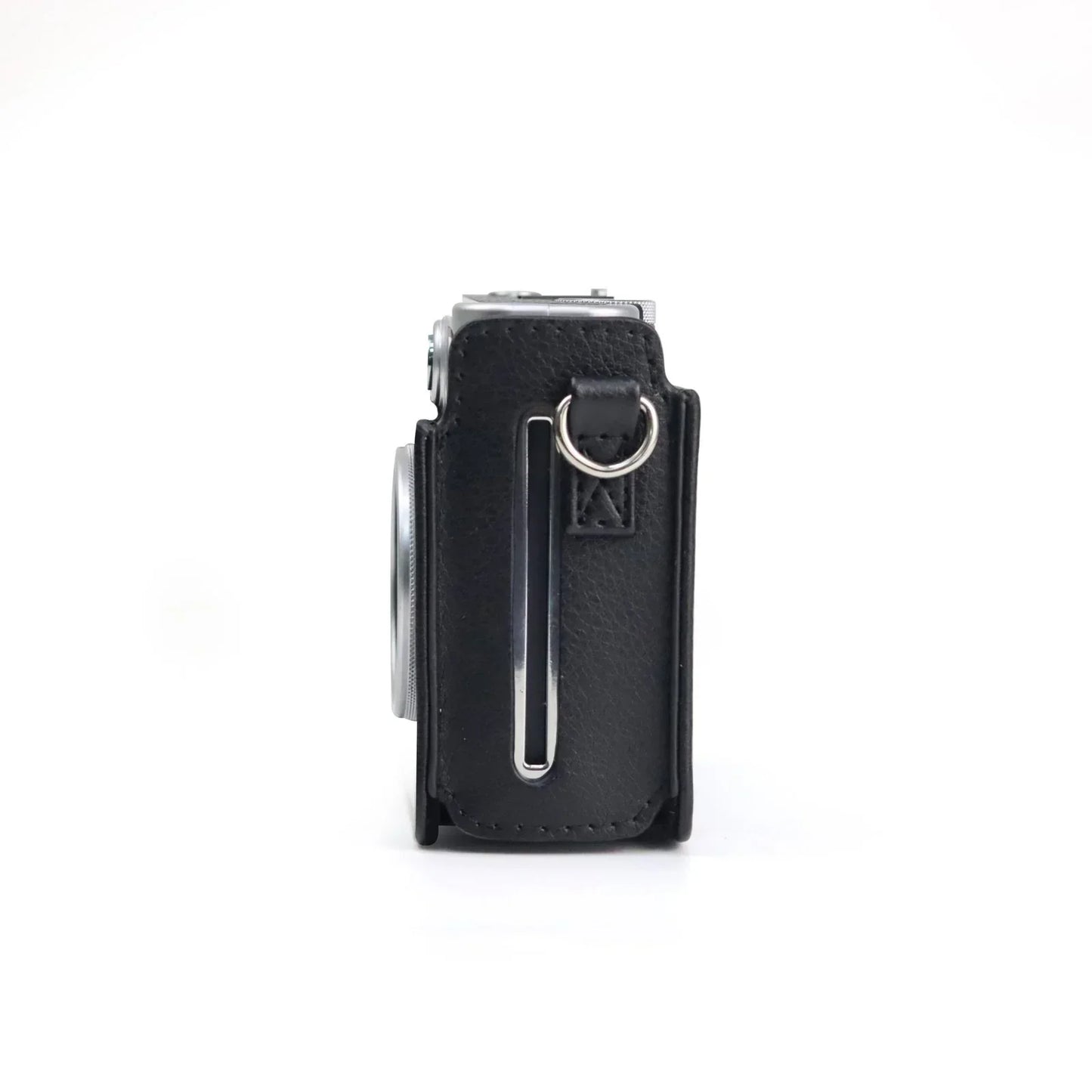 Sleek Protection For Mini Evo : Black PU Leather Case for Fujifilm Instax Mini EVO! - Jaiman Toys