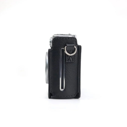 Sleek Protection For Mini Evo : Black PU Leather Case for Fujifilm Instax Mini EVO! - Jaiman Toys