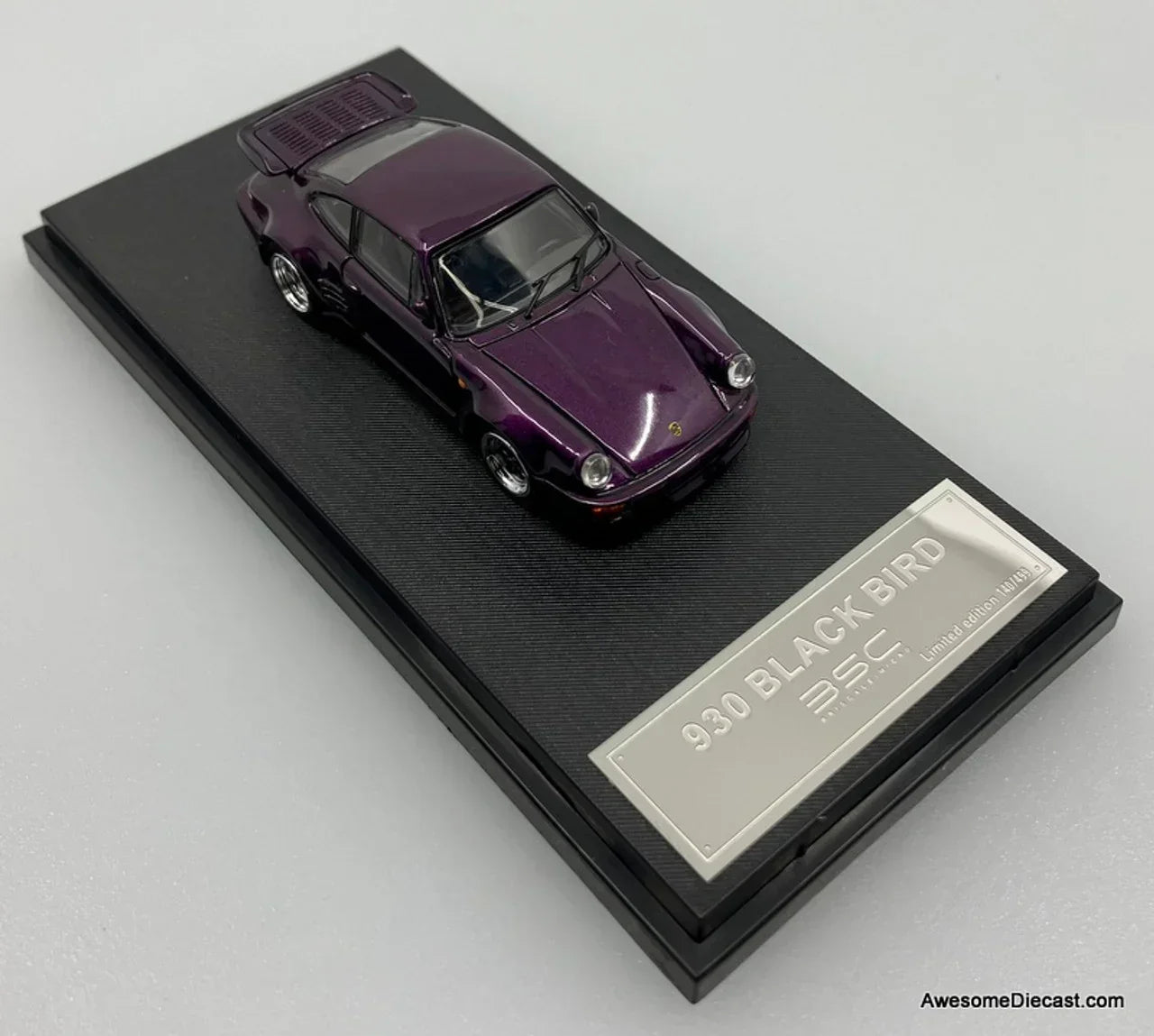 BSC 1:164 -930 Black Bird Purple die-cast model car - Jaiman Toys