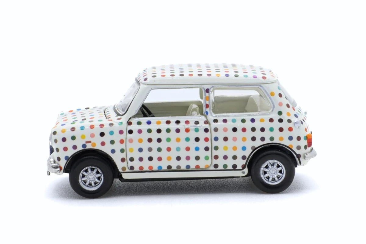Tiny City Mini Cooper Mk 1 Colour Dot 1:50 Scale Die-cast Model Car | Artistic Classic Mini Collectible
