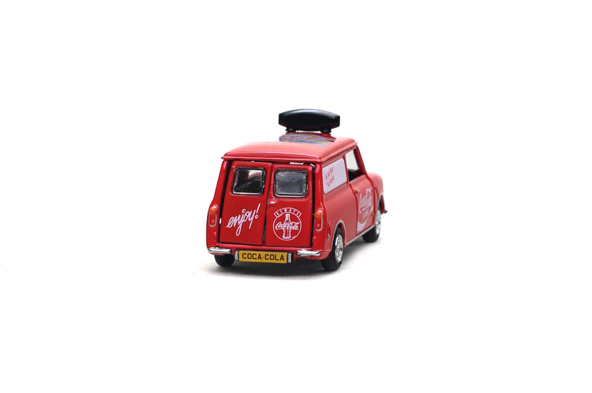 Tiny City Coca-Cola Classic Mini Van Diecast Model Vehicle – Retro Delivery Edition Collector Car