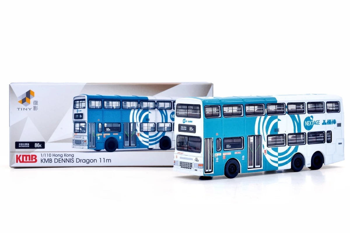 Tiny City Die-cast Bus No.41 KMB Dennis Dragon 11m Route 86K NEXTAGE Livery 1:110 Scale Diecast Model Bus | Official  Bus Collectible