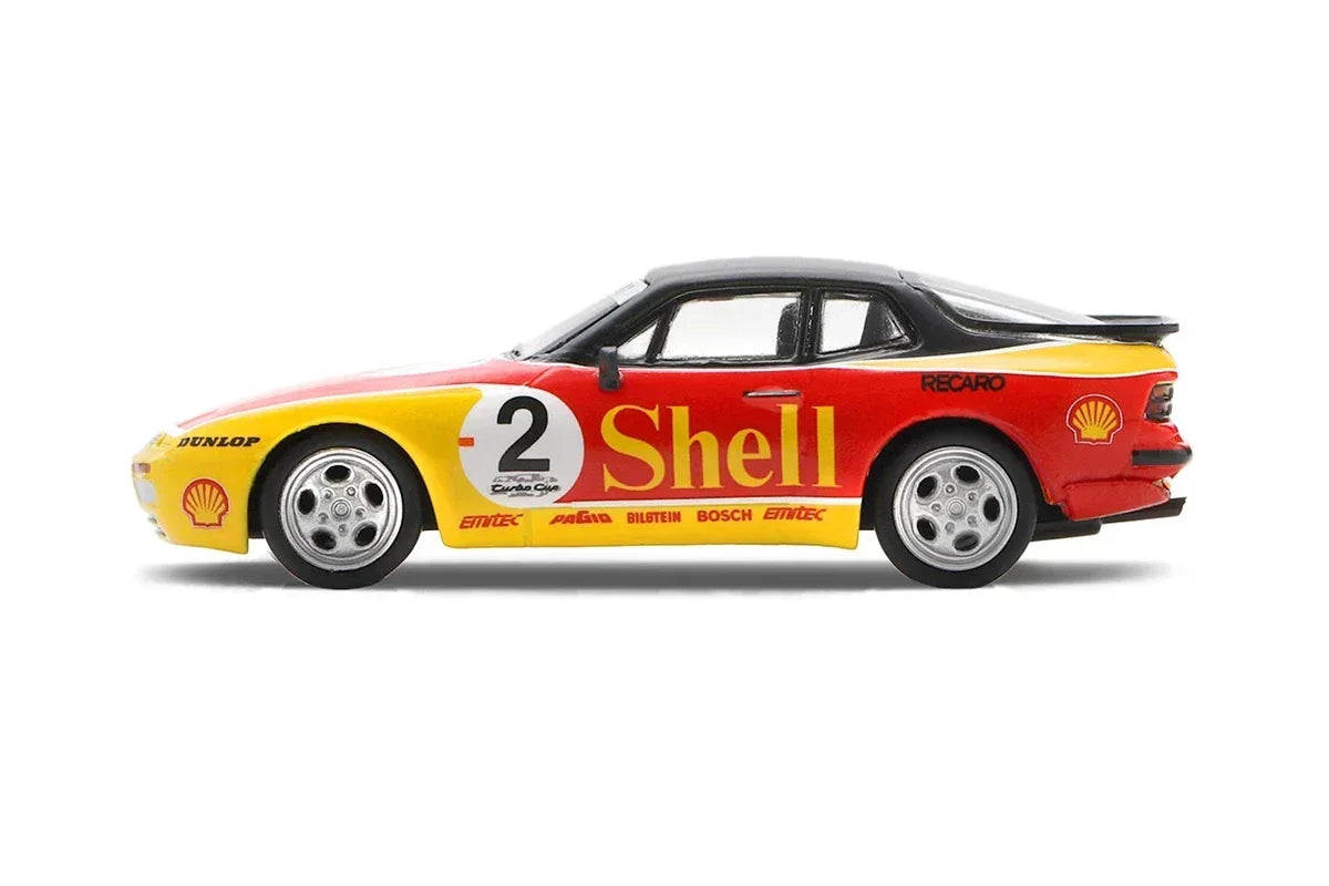 SPARKY 1/64 DIECAST Porsche 944 Turbo Cup Shell #2 (Flat headlights) - Jaiman Toys