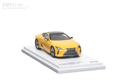 AR Box 1:64 Lexus LC500 2018 Die-Cast Model Car | Premium Luxury Coupe Collectible with Display Base | 2 Variants