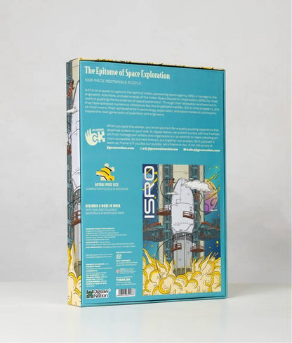 Jigsaw Nation – The Epitome of Space Exploration: ISRO by A47 | 1000-Piece Jigsaw Puzzle for Adults & Kids
