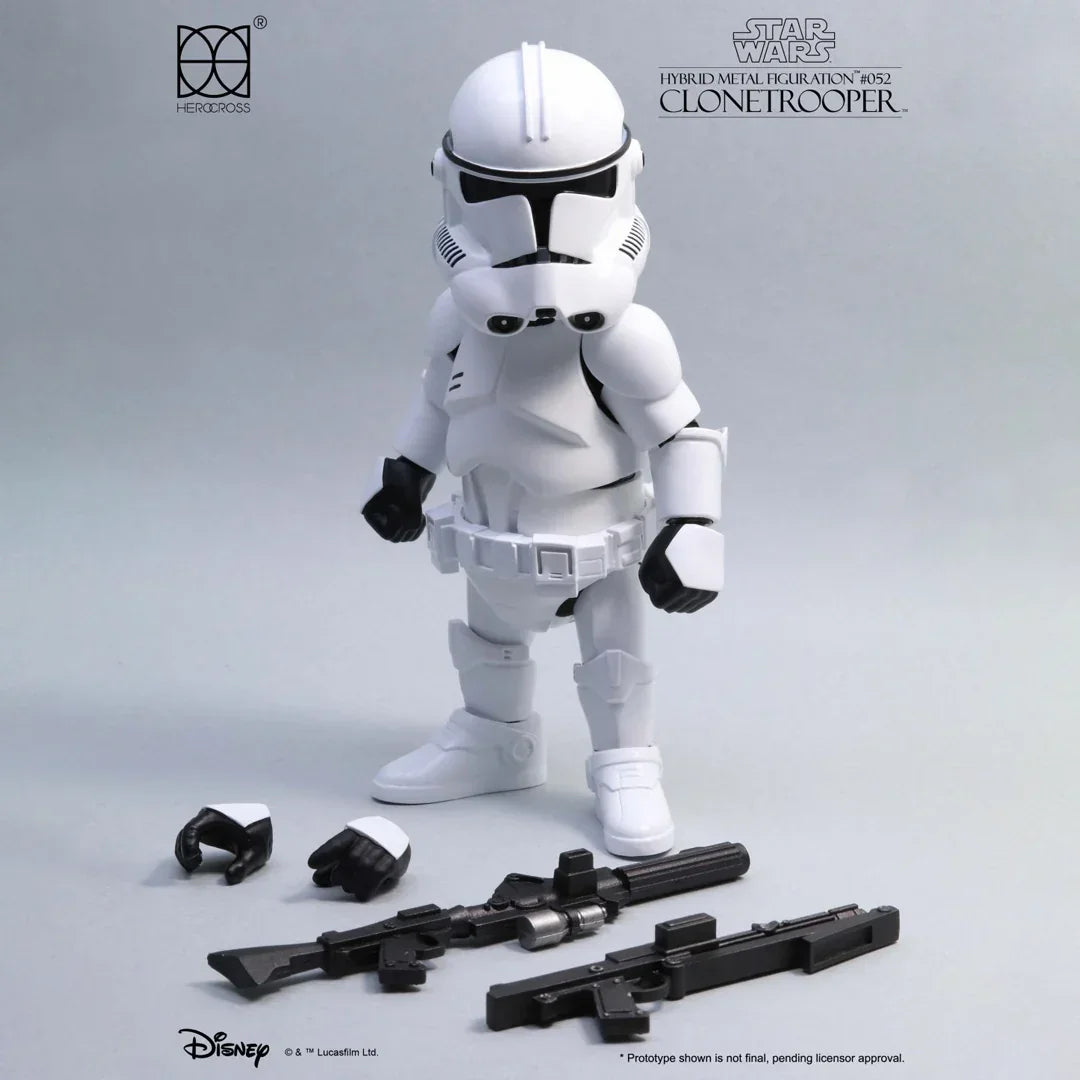 Herocross! STAR WARS Clone Trooper (Phase II) collectible 6 inch figure! HMF#052 - Jaiman Toys
