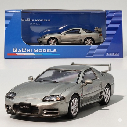 GA CHI Models 1:64 Mitsubishi GTO (1998) Die-Cast Model Car | Premium JDM Sports Car Collectible with 2 Variants
