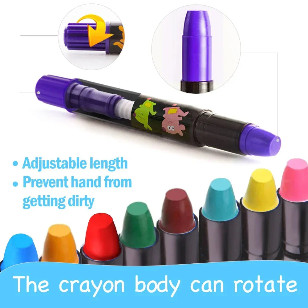 Jar Melo Baby Roo Silky Washable Crayon - Jaiman Toys
