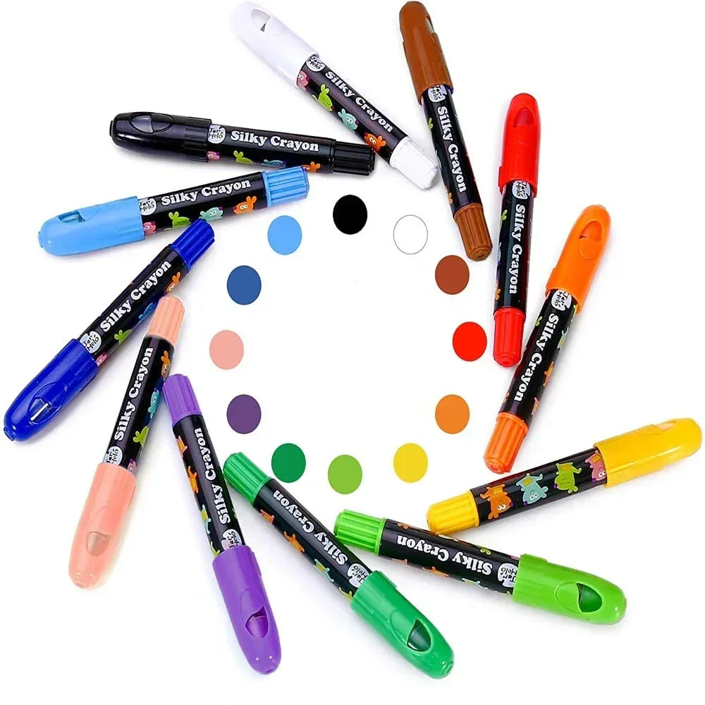 Jar Melo Baby Roo Silky Washable Crayon - Jaiman Toys