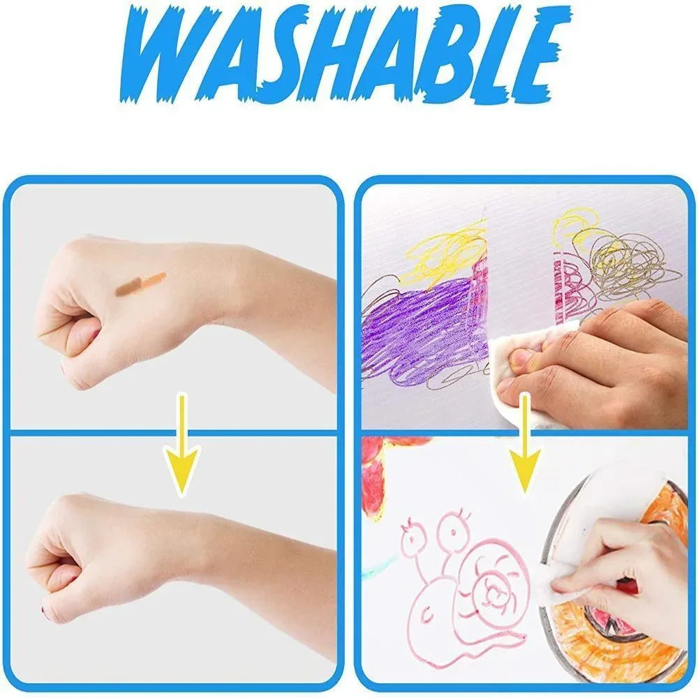 Jar Melo Baby Roo Washable Markers - Jaiman Toys