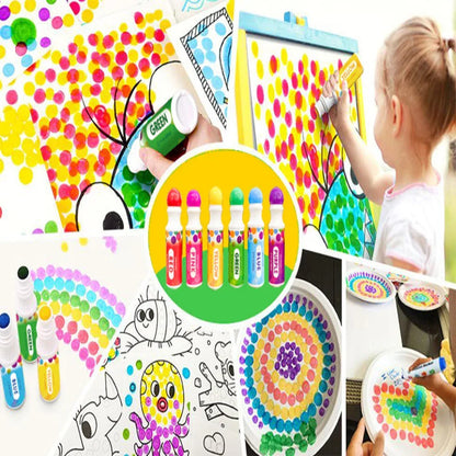 Jar Melo Dot Painting - Jaiman Toys