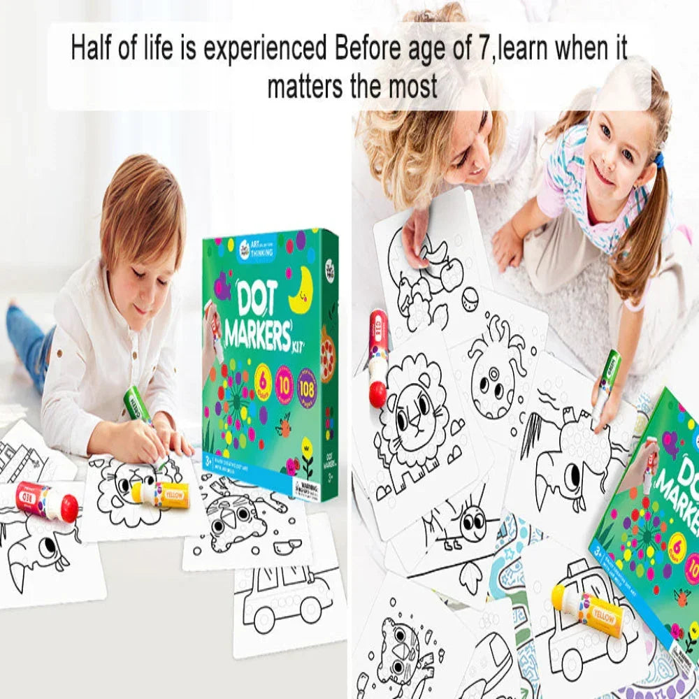 Jar Melo Dot Painting - Jaiman Toys