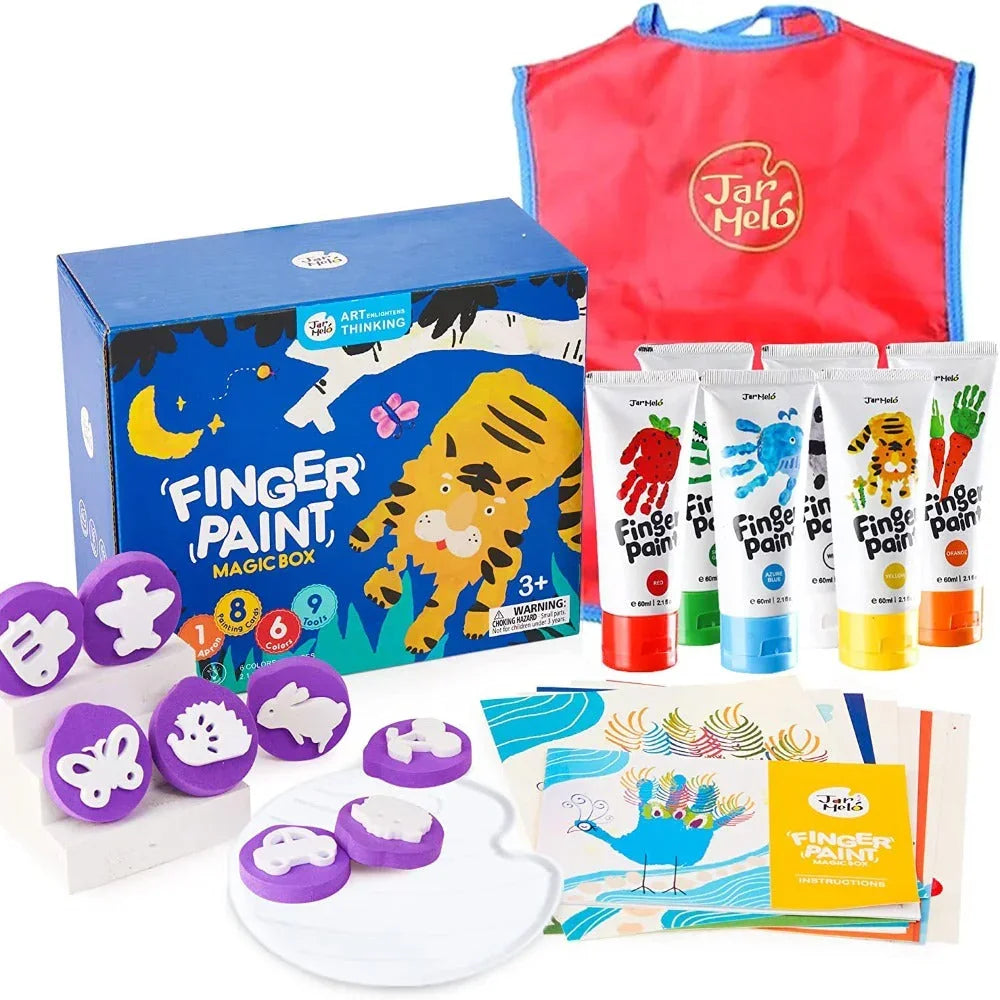 Jar Melo Finger Paint Magic Box - Jaiman Toys