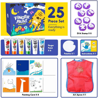 Jar Melo Finger Paint Magic Box - Jaiman Toys