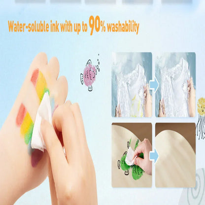 Jar Melo Finger Painting- A Lively Forest Book - Jaiman Toys