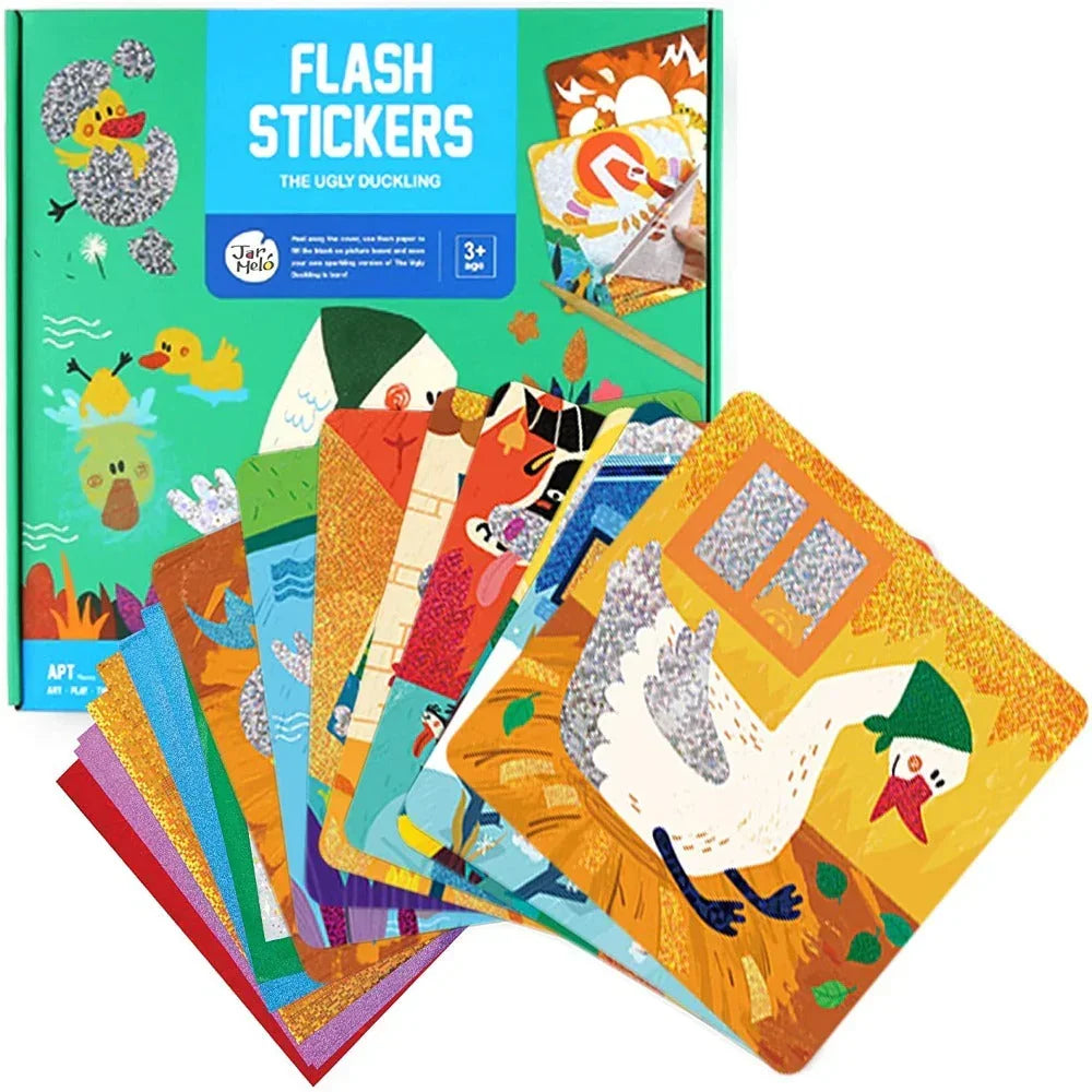 Jar Melo Flash Stickers -The Ugly Duckling - Jaiman Toys