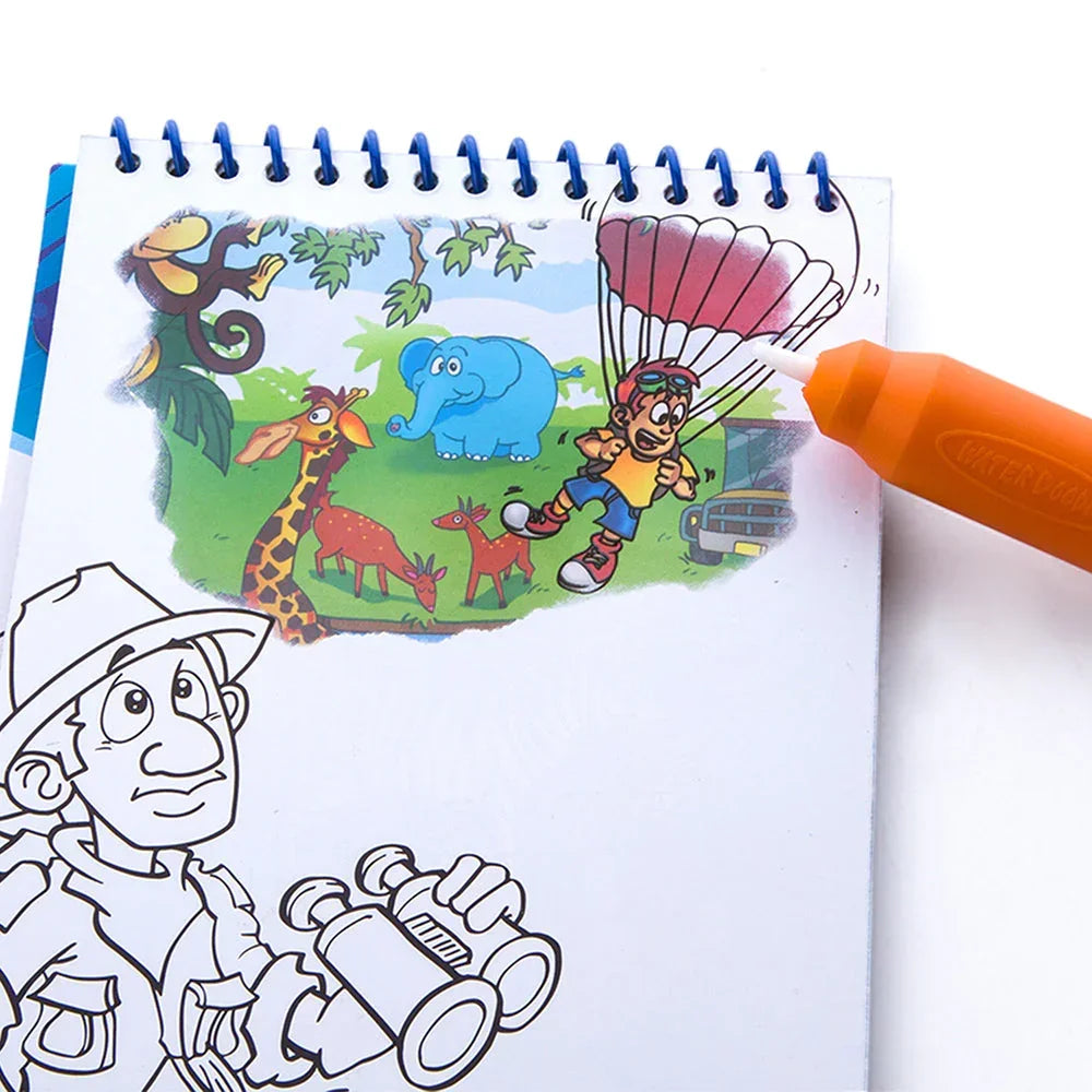 Jar Melo Magic Water Coloring Pad - Jaiman Toys