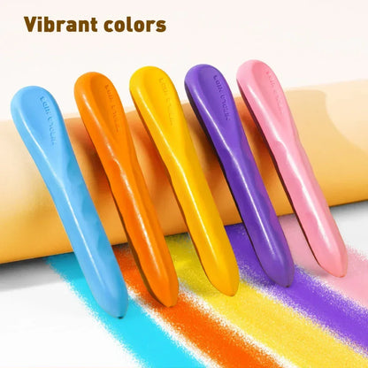Jar Melo Mess Free Easy Grip Beeswax Crayons - Jaiman Toys