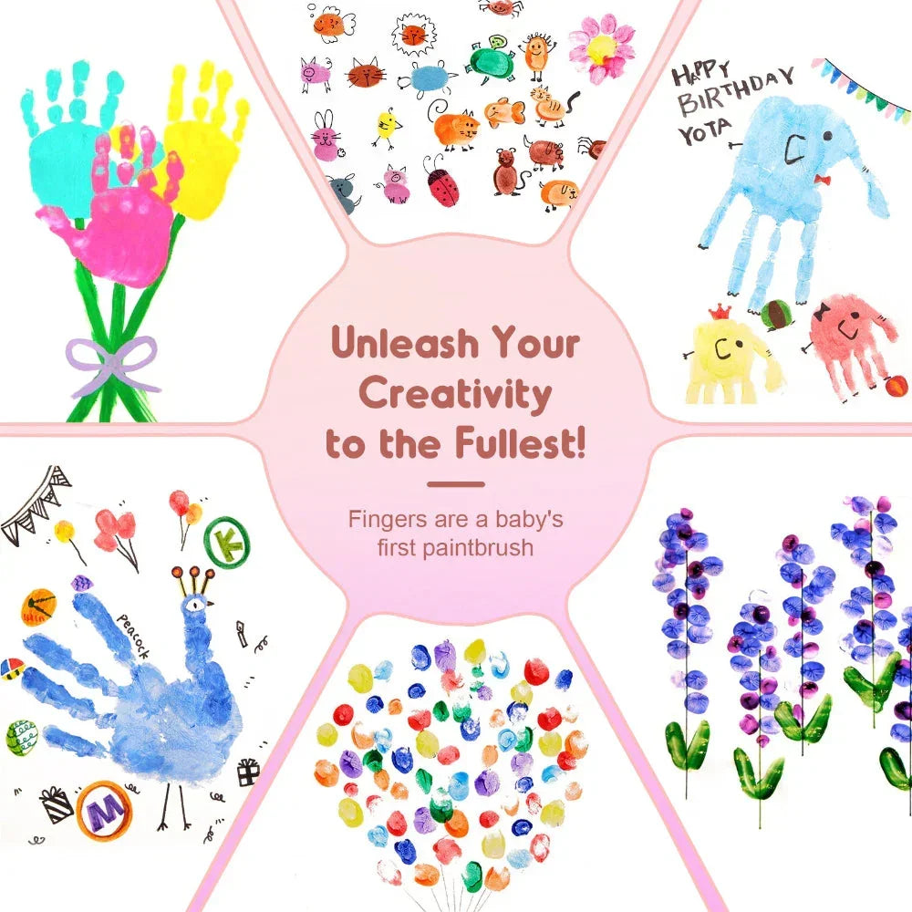 Jar Melo Scented Finger Paint-8 colors - Jaiman Toys