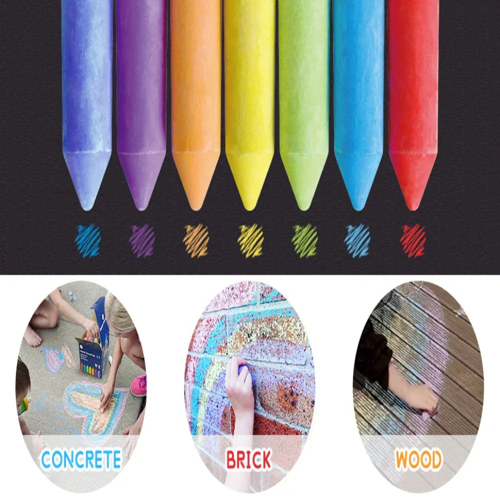 Jar Melo Washable Chalks Set of 15 Colors - Jaiman Toys