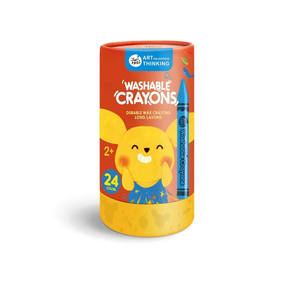 Jar Melo Washable Crayons -24 Colors - Jaiman Toys
