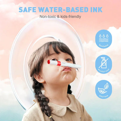 Jar Melo Washable Dual Tip Markers - Jaiman Toys