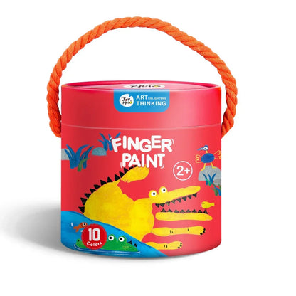 Jar Melo Washable Finger Paint Colors Set - Jaiman Toys